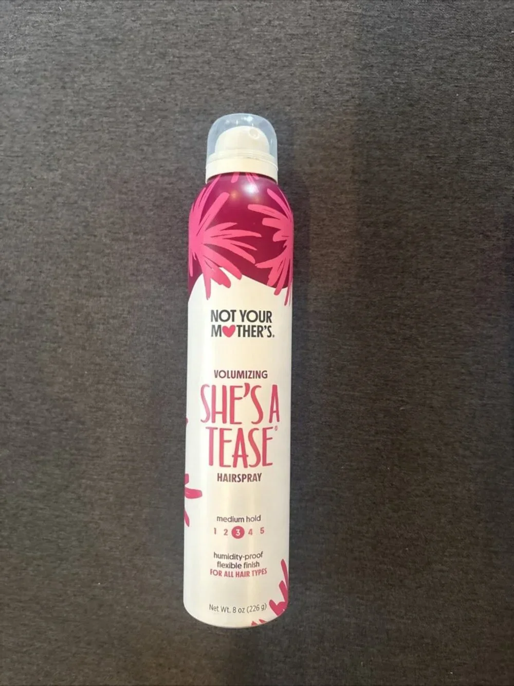 Lot of 3 NEW Not Your Mothers Volumizing She's A Tease Hairspray Medium Hold 8oz